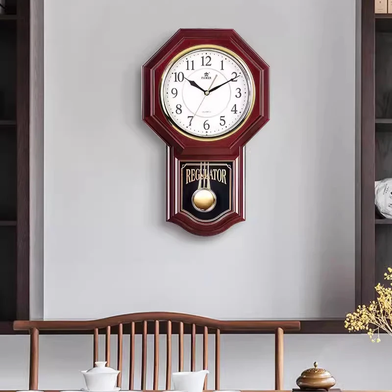 Luxury Lifestyle Watches - Wandklokken Vintage slinger digitale stille plastic