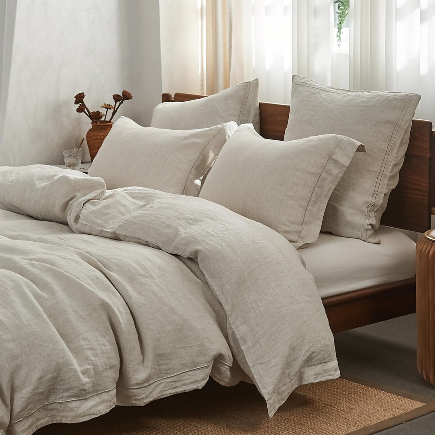 Puur gewassen linnen dekbedove - Linen Duvet Cover recensie en prijs