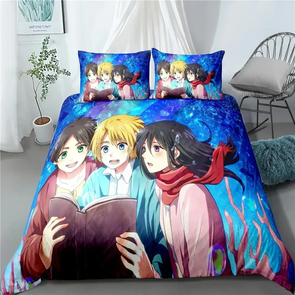 Mode Anime Attack on Titan Hui - Linen Duvet Cover recensie en prijs
