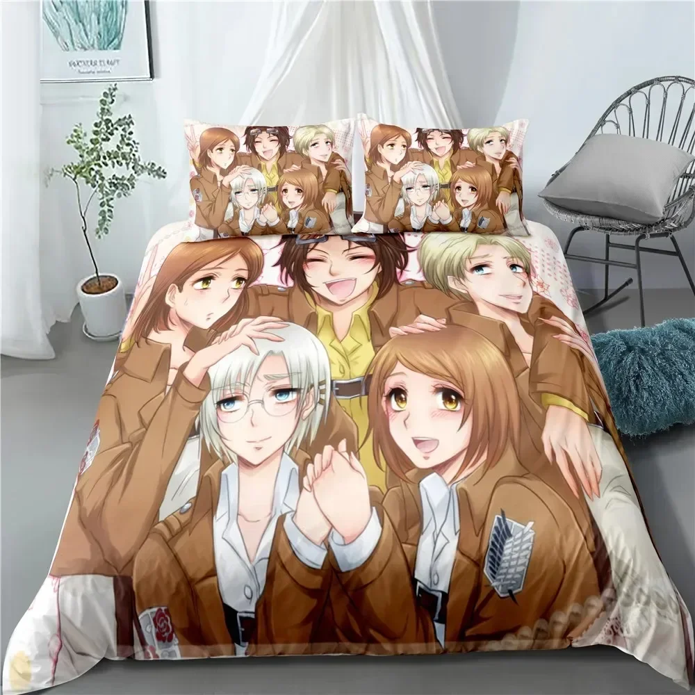 Mode Anime Attack on Titan Hui - Linen Duvet Cover recensie en prijs