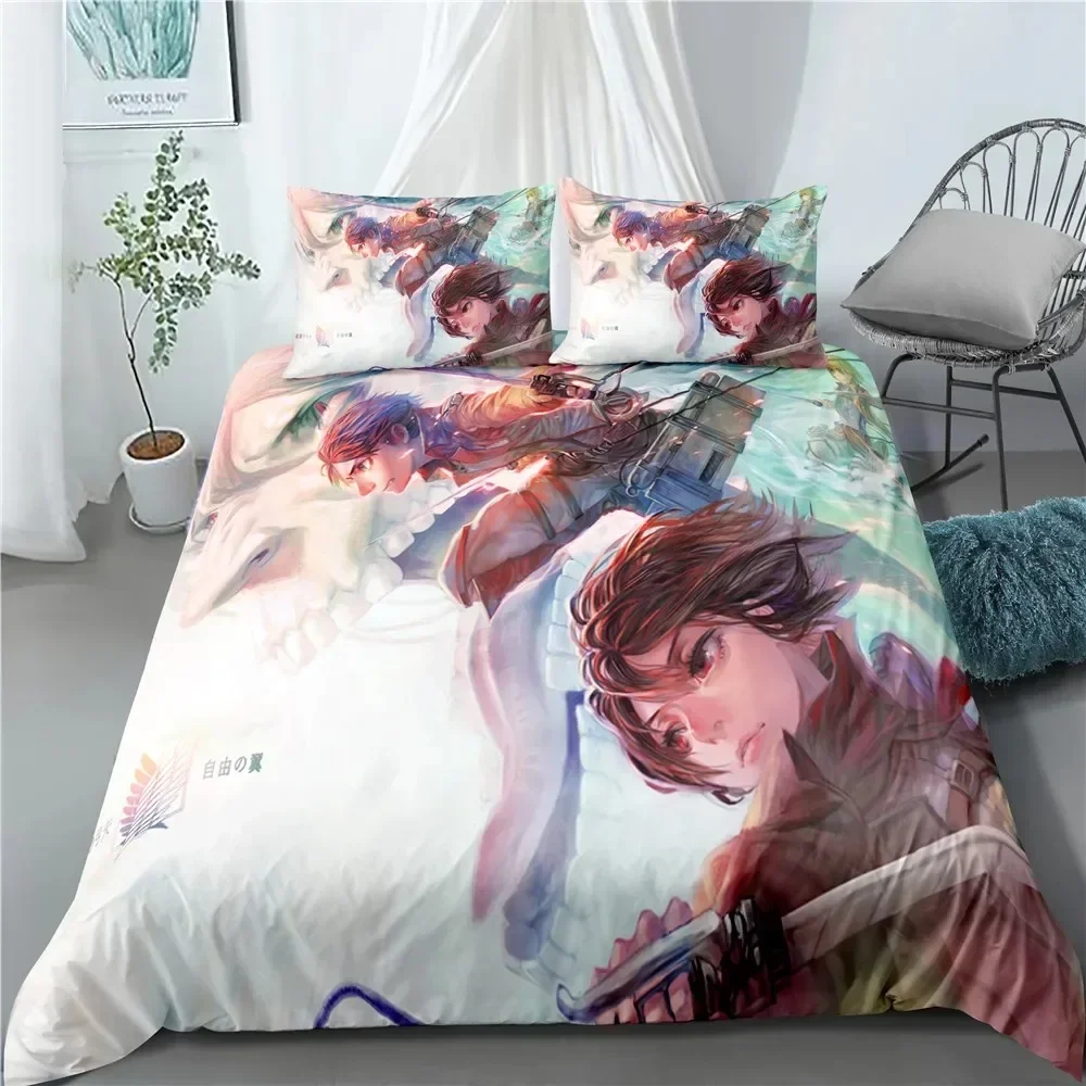 Mode Anime Attack on Titan Hui - Linen Duvet Cover recensie en prijs