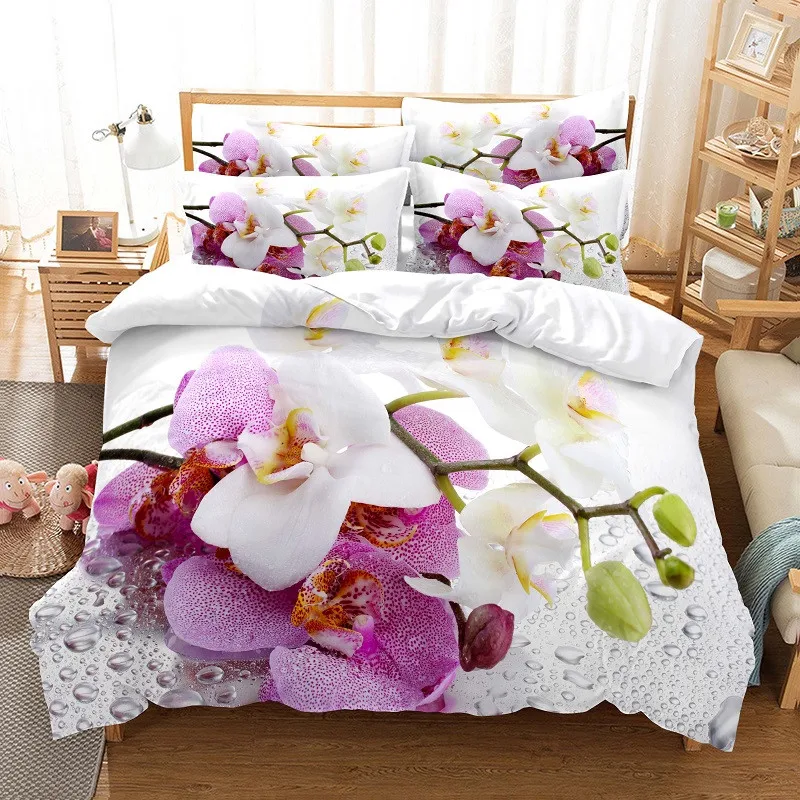 Bloemen beddengoedset Dekbedov - Linen Duvet Cover recensie en prijs