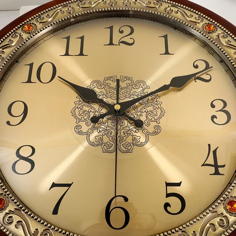 Luxe houten wandklok metaal re - Luxury Lifestyle Watches recensie en prijs
