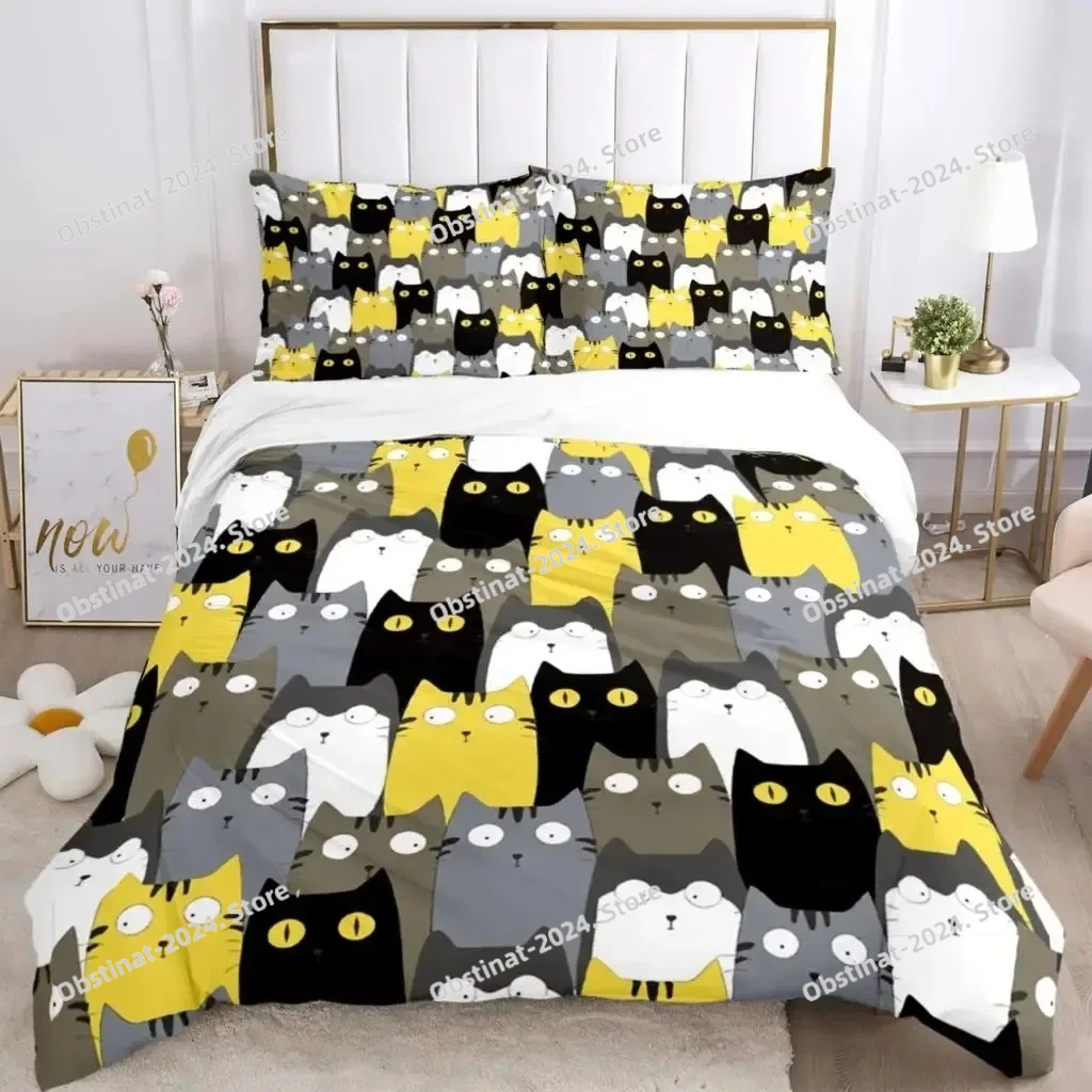 Cartoon Dieren Beddengoed Sets - Linen Duvet Cover recensie en prijs