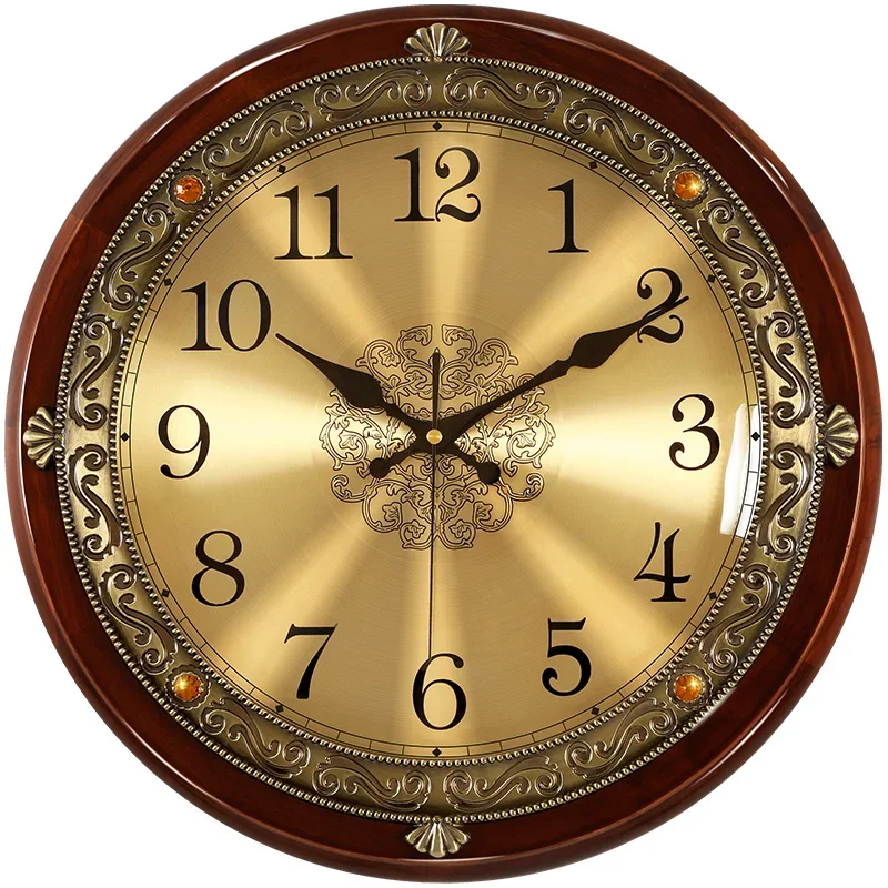 Luxe Houten Wandklok Metaal Re - Luxury Lifestyle Watches recensie en prijs