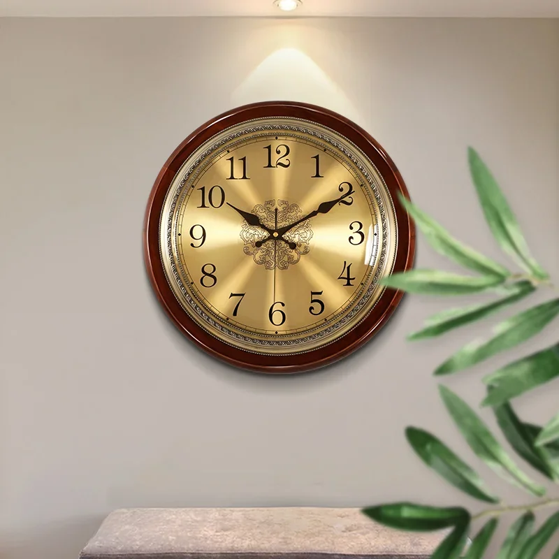 Luxe Houten Wandklok Metaal Re - Luxury Lifestyle Watches recensie en prijs