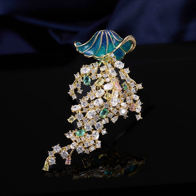 Met zeeleven versierde zirkoon - Luxury Lifestyle Jewelry recensie en prijs