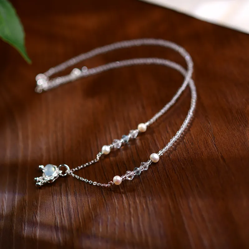 Aquamarijn ketting Nieuwe nati - Luxury Lifestyle Niche recensie en prijs