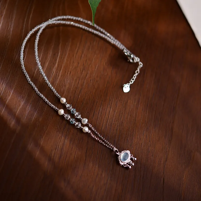 Aquamarijn ketting Nieuwe nati - Luxury Lifestyle Niche recensie en prijs